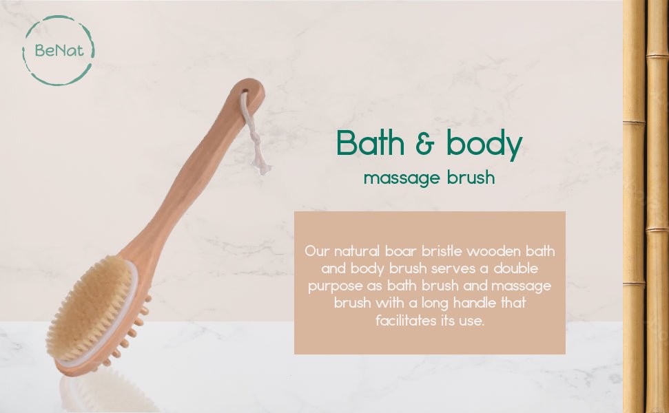 Bath & Body Massage Brush - Dreamy Home Needs
