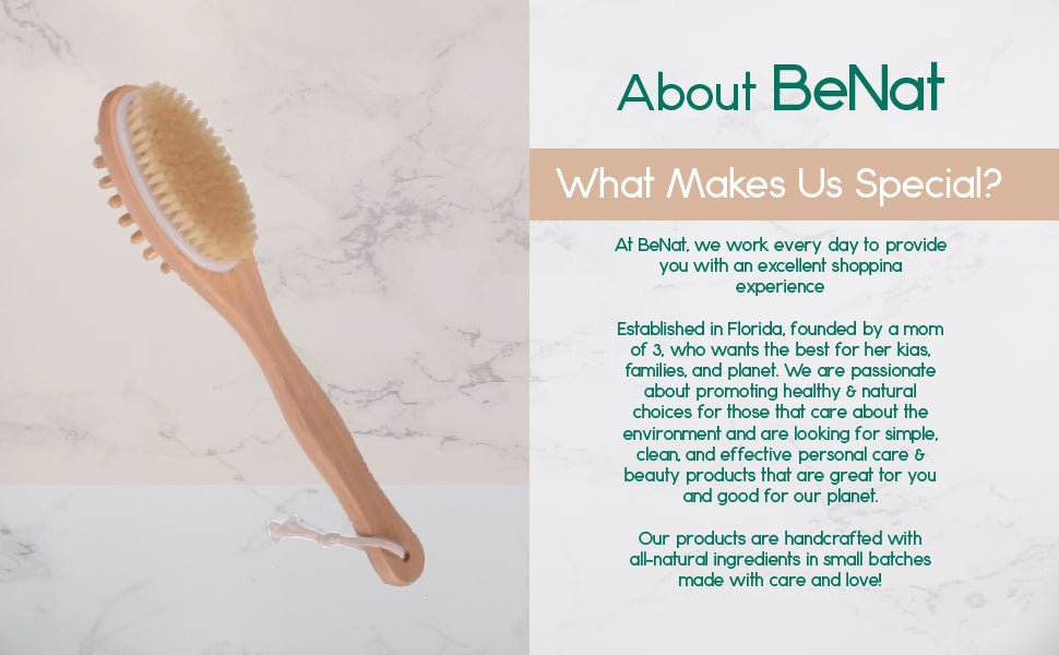 Bath & Body Massage Brush - Dreamy Home Needs